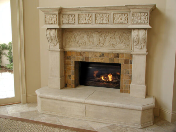 Provencal Fireplace