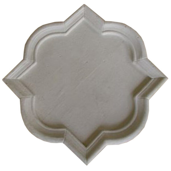 Quadrifoil Cast Stone Plaque