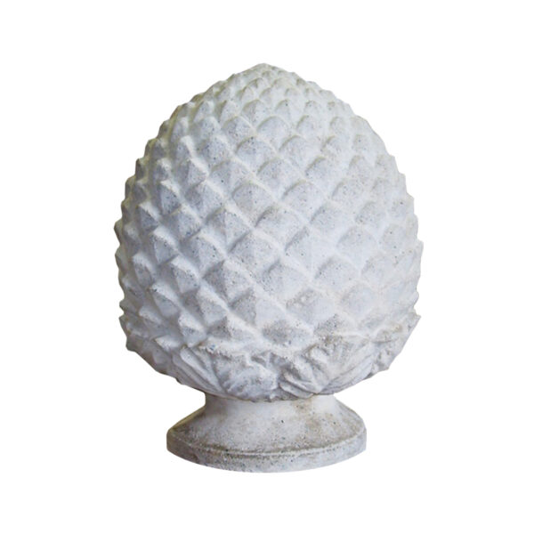 Small Cast Stone Pineapple Finial